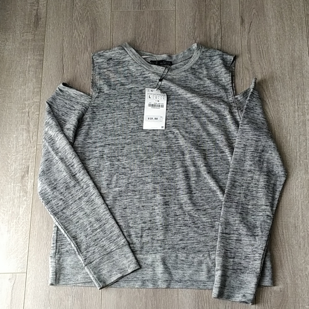 Zara Cold Shoulder Top